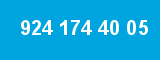 924 174 40 05 924 174 40 05